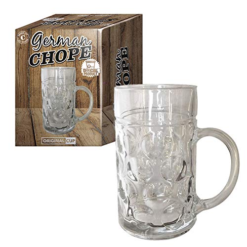 Original German Chope® | Offizieller Deutscher Bierkrug | Oktober Bierkrug | 1 Liter | OriginalCup® von Original Cup