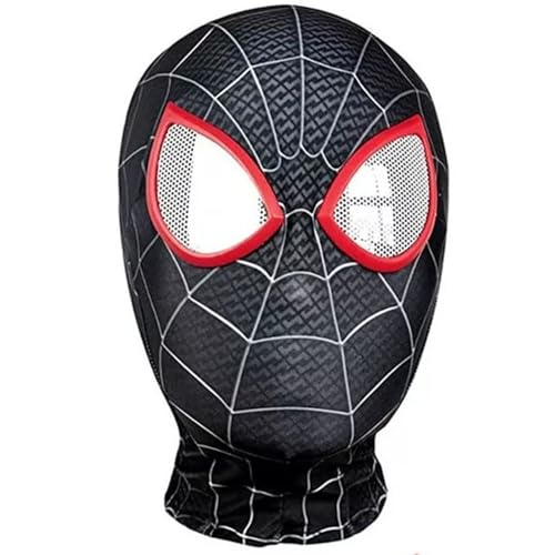 Schwarze Spider-Man-Maske für Kinder und Erwachsene | Superhelden-Kostüm | Ultrabequeme elastische Lycra-Maske | Premium-Qualität | Comics | Cosplay | Halloween | OriginalCup® von Original Cup