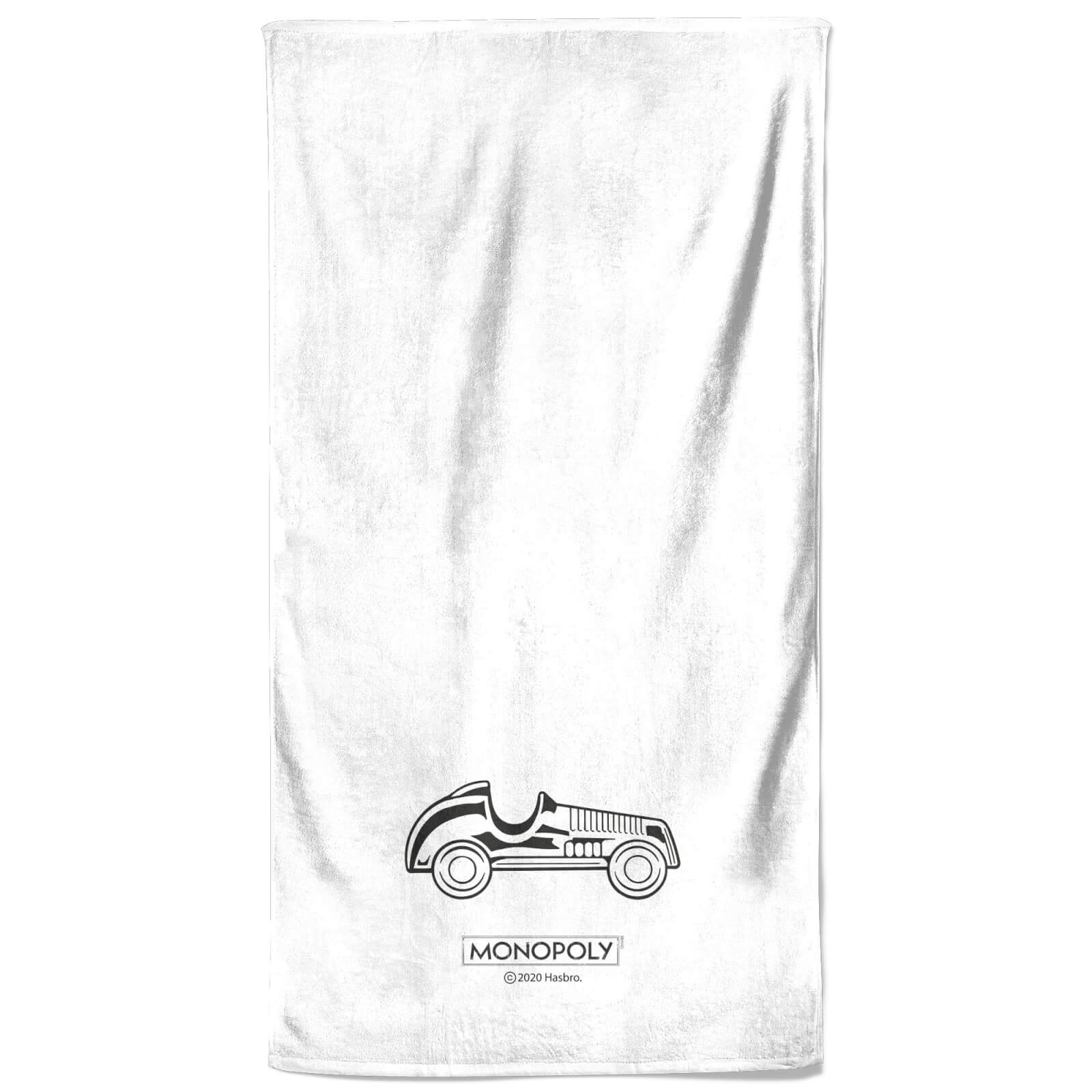 Monopoly Car Figure Beach Towel Monopoly Car Figure Beach Towel von Original Hero