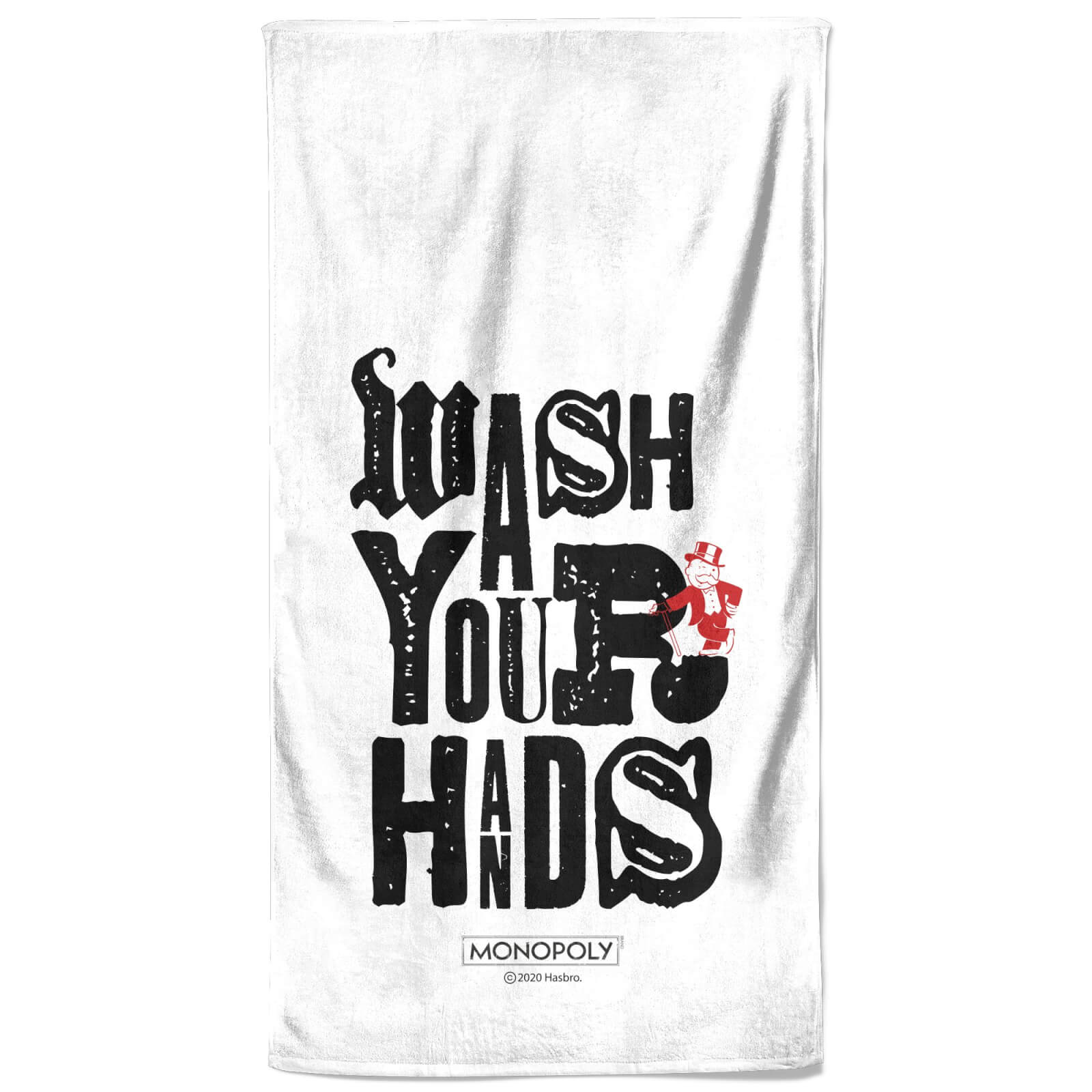 Monopoly Wash Your Hands Beach Towel von Original Hero