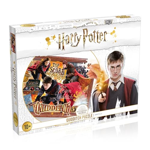 Winning Moves - Puzzle (1000 Teile) - Harry Potter Quidditch - Harry Potter Fanartikel - Alter 10+ von Top Trumps