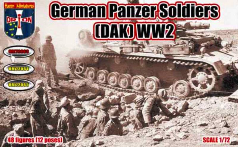 German Panzer Soldiers (DAK) WW2 von Orion