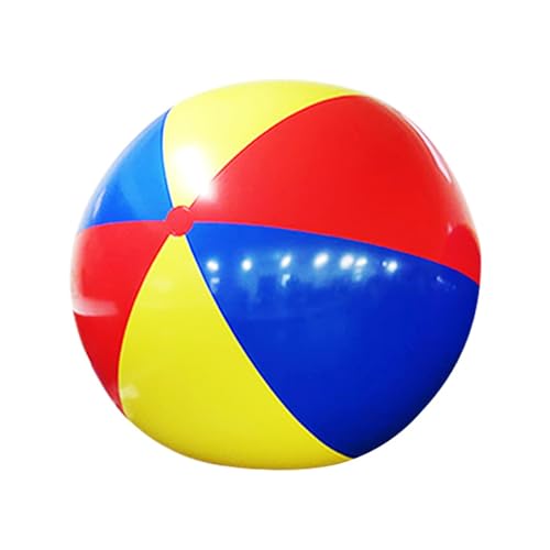 Aufblasbares Wasserballspiel, Inflatable Water Ball/Beach Ball, Wasserball Aufblasbar, Schwimmball, Strandball Schwimmball für Beach Pool Party Wasserspielzeug,Schwimmen Party-A||1.5m von OrionLion