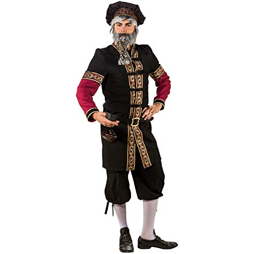 Orlob Fasching Kostüm Edelmann Mittelalter Herr - Gewand und Barett (46/48) von Orlob Fasching