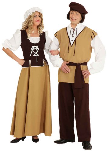 Damen Kostüm Mittelalter Magd Kleid zu Karneval Fasching Gr.38 von Orlob