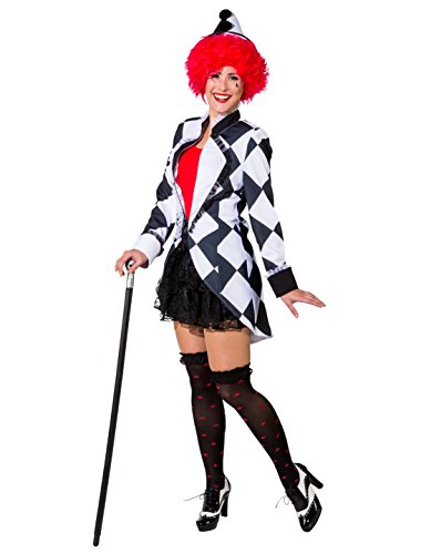 Orlob Fasching Damen Pierrot Frack - Clown (46) von Orlob