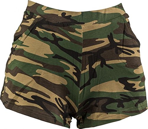 Fasching Damen Hot Pants Camouflage (Small) von Orlob