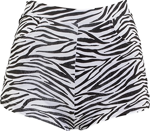 Fasching Damen Hot Pants Zebra (Large) von Orlob