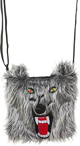 Fasching Halloween Plüsch-Tasche Wolf von Orlob