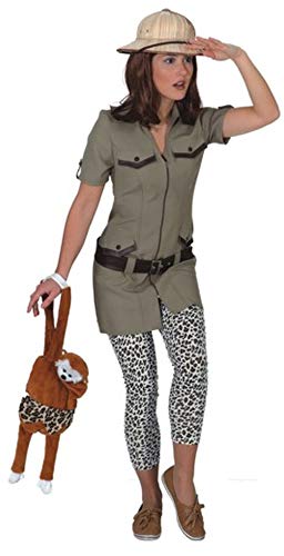 Faschingskostüm Damen Safarikleid (Kleid) (38) von Orlob