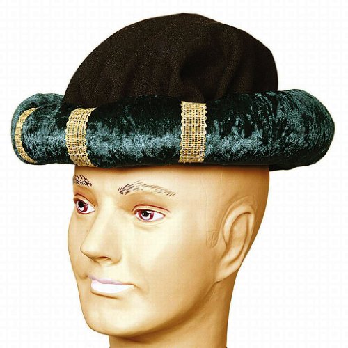 Hut: Turban, dunkelgrün von Orlob