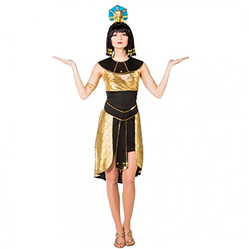 Kostüm Ägypterin Goldschimmer Gr. 34/36 Cleopatra Kleid Fasching Karneval Altes Ägypten von Orlob