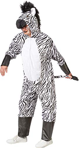 Kostüm Zubehör Overall Zebra Karneval Fasching Gr. 160-175cm von Orlob