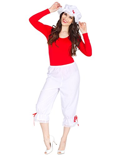 Bristol Novelty BA872 Pantalons, unisex-adult, weiß, Einheitsgröße von Bristol Novelty