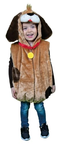 Orlob Kostüm Kinder Weste Hund Fasching Karneval Fr. 116/128 Jungen Mädchen, 3-5 Jahre Orlob Kostüm Kinder Weste Hund Fasching Karneval Fr. 116/128 Jungen Mädchen, 3-5 Jahre von Orlob
