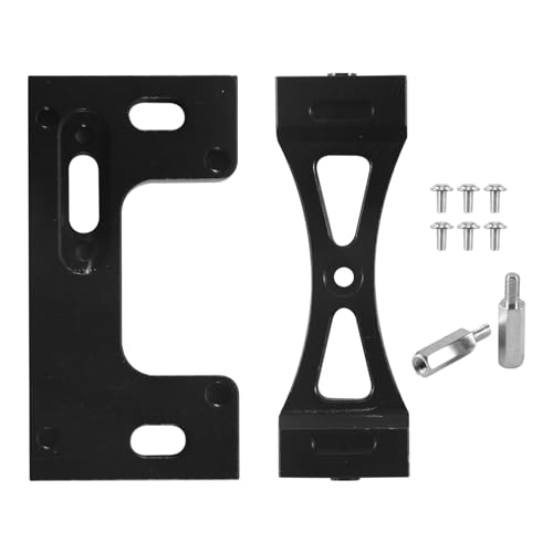 Orolotay Metall Lenk Servo Halterung für 1/16 B1 B14 B16 B24 C14 C24 B36 MN D90 99S RC Auto Upgrade Teile,Schwarz von Orolotay