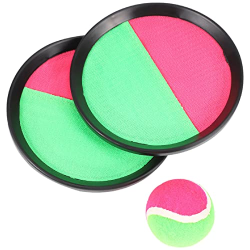 Orolotay Wurf- und Fangspielset Paddle Catch Ballspiel Outdoor-Sportarten Fangballspielset für Spielende Kinder von Orolotay