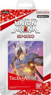 Osakard® Union Arena Starter Deck Tales of Arise UA06ST Japanische Edition + Aufkleber + Versandtasche von Osakard