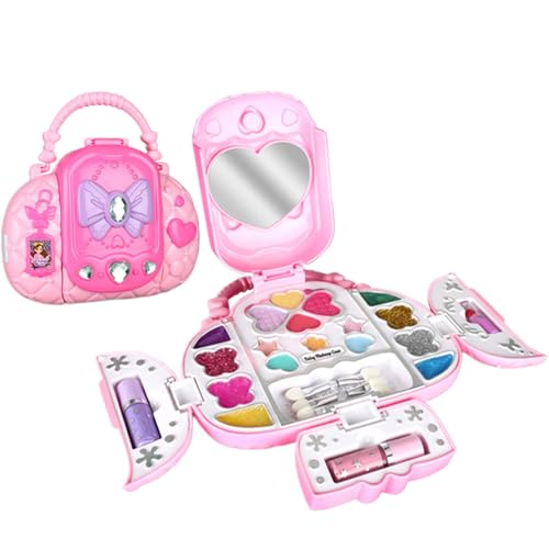 Kinder Make Up Sets Für Mädchen | Waschbares Make Up Set Spielzeug | Echtes Waschbares Make Up Starter Set Für Kinder, Waschbares Vorgetäuschtes Kosmetik Spielzeug Für Mädchen von Oseczmut