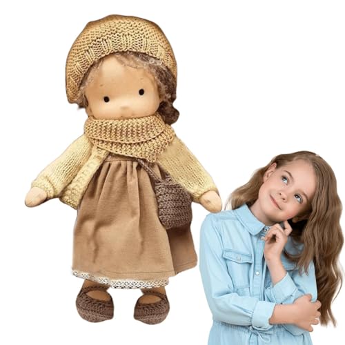 Oseczmut Bjd Puppen, Tragbare Plüsch-Stoffpuppen, Handgefertigte Puppe REGT die Fantasie für Reisen, Kinderzimmer, werdende Mütter und Mädchen an von Oseczmut