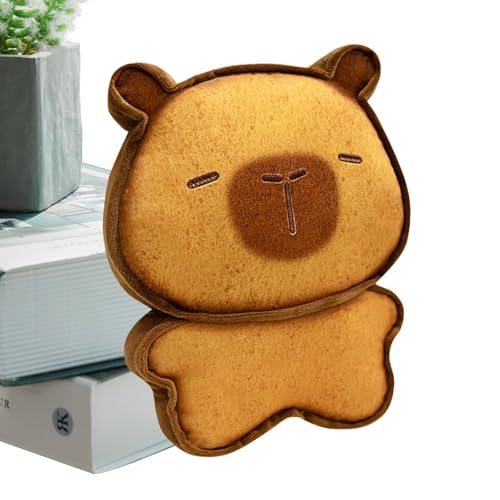 Oseczmut Capybara Plüschspielzeug, Capybara Stoffed Animal, Toast Capybara niedliche Puppen Stofftiere, Soft Doll Home, einfallsreiches Spiel Plüschzimmer, Stoffspielzeug für Kinder und von Oseczmut