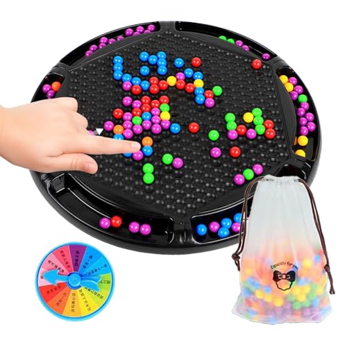 Regenbogenball Eliminierungsspiel | Intellektuelles Schachbrett d-ual Duell Spiel | Rainbow Ball Elimination Game, Interaktives Regenbogen Puzzle Spiel, Intellektuelle Schachbrett Duell Spiel von Oseczmut