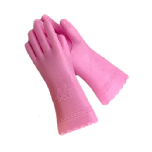 Oshhni 1/12 Puppenhaus Handschuhset für Miniaturprojekte, Rosa von Oshhni