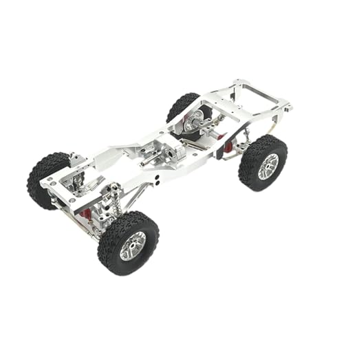 Oshhni 1/12 RC Autoteile Ersatz Fahrzeueile Ersatzteile DIY RC Autozubehör RC Fahrzeug, Silber von Oshhni