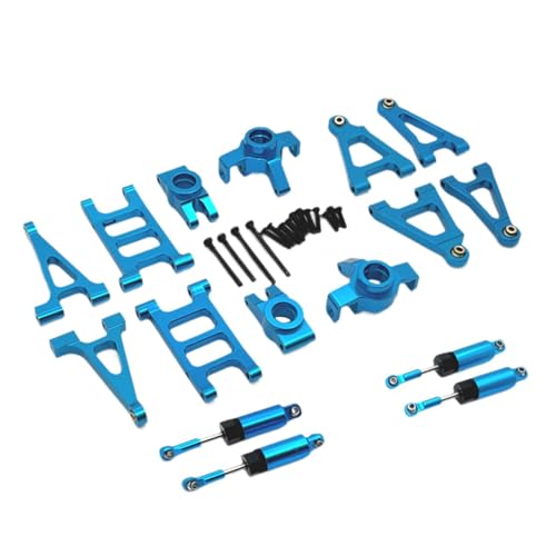 Oshhni 1/14 RC-Auto-Ersatzteil, RC-Auto-Teile-Kits, einfach zu installierendes Ersatzteilzubehör für 14301 14302 14303 LKW-RC-Auto, Blau von Oshhni