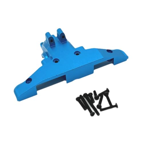 Oshhni 1/16 RC Auto Hintere Getriebeabdeckung Aluminiumlegierung Änderung Upgrade Ersatzteile für 16101 16102 16103 Zubehörfahrzeuge, Blau von Oshhni