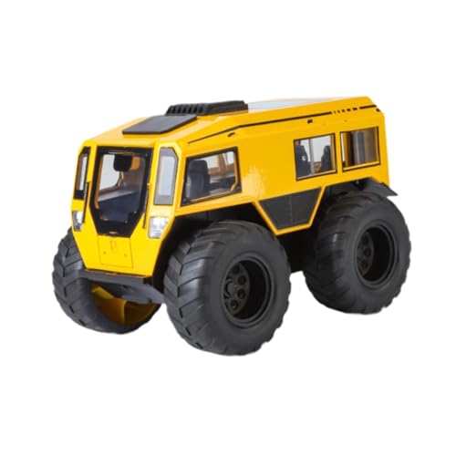 Oshhni 1/24 RC Crawler Car Simuliertes Kletterauto, Sound- und Lichteffekte, Hobbyspielzeug, Gelb von Oshhni