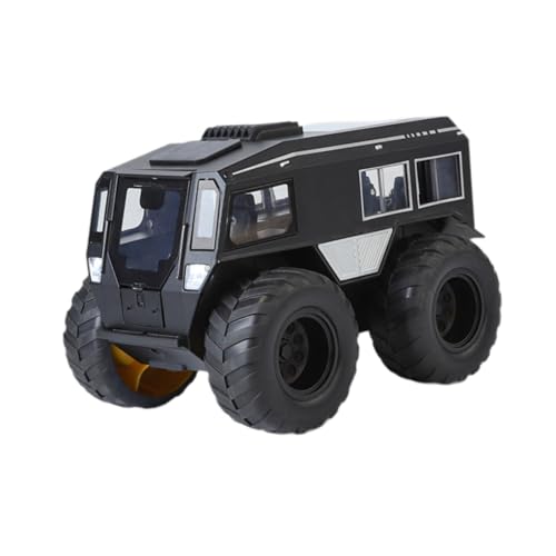 Oshhni 1/24 RC Crawler Car Simuliertes Kletterauto, Sound- und Lichteffekte, Hobbyspielzeug, Schwarz von Oshhni