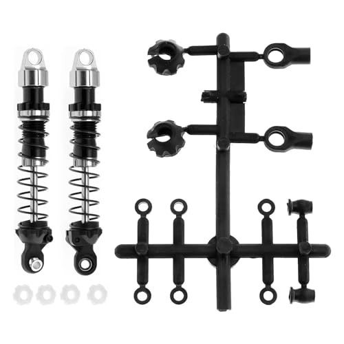 Oshhni 1:10 RC Stoßdämpfer Dämpfer Set Rock Crawler Fahrzeug CNC Verarbeitet Universal ACCS Simulation Klettern Auto, 90mm von Oshhni