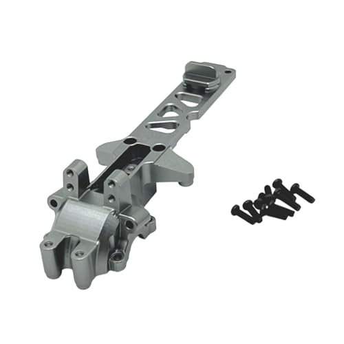 Oshhni 1:16 RC Auto Getriebe Abdeckung Metall Hinten DIY Modifizierte Robuste RC Auto Ersatzteil Differential Fall Abdeckung für 16207 16208 DIY ACCS, Grau von Oshhni