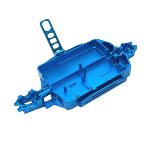 Oshhni 1:16 RC Autochassis Ersatzteile ersetzen DIY Modell Ersatzteile Chassis für 16207 16208 16209 16210 M162 Crawler Zubehör RC Auto, Blau von Oshhni