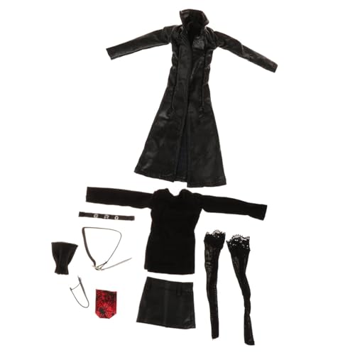Oshhni 1:6 Damen Lederjacke Set Actionfigur Zubehör Set Puppenkleidung für Figuren 12 Zoll Frauen Actionfiguren Kostüm Oshhni 1:6 Damen Lederjacke Set Actionfigur Zubehör Set Puppenkleidung für Figuren 12 Zoll Frauen Actionfiguren Kostüm von Oshhni