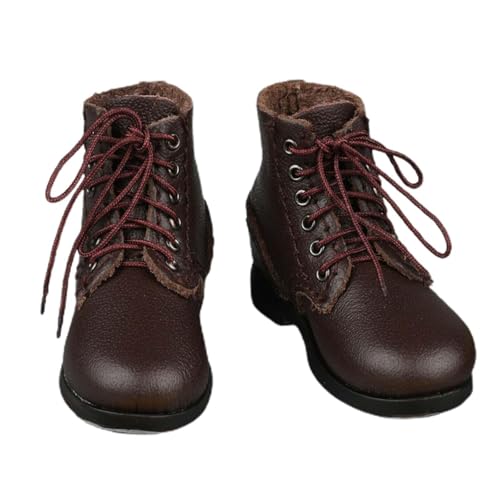 Oshhni 1:6 Skala Schuhe Männer Figuren Stiefel Stiefel Miniatur Modell fürfür 12in Männlichen Figuren Puppe Modell von Oshhni