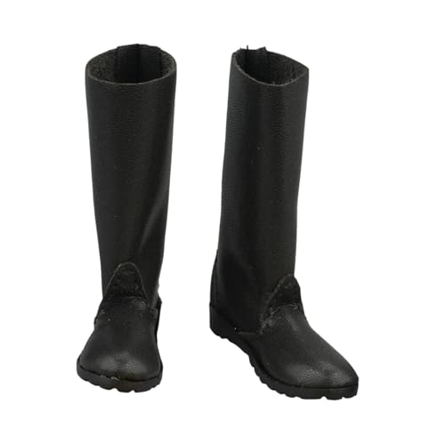 Oshhni 1:6 Skala Soldat Stiefel Frauen Stiefel Modell Weibliche Dress up Zubehör High Top Stiefel für 12 Zoll von Oshhni