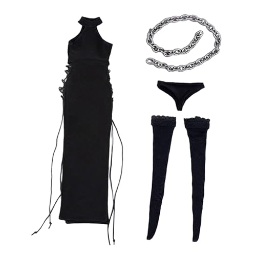 Oshhni 1:6 weibliches Bindekleid-Set Outfit Puppenkleidung für Figuren 12" weibliche Actionfigur von Oshhni