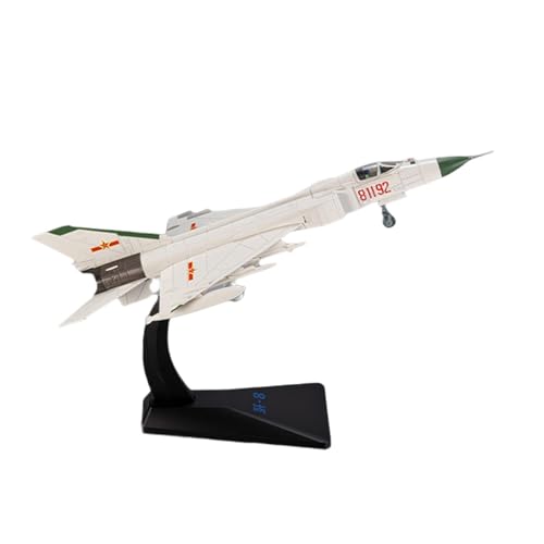 Oshhni 1:72 F8 Druckguss-Kampfflugzeugmodell, Kampfjet-Modell, Ornament, Geschenk mit Basisflugzeugmodell für Büro, Schlafzimmer, Regal, Zuhause, Cafés von Oshhni