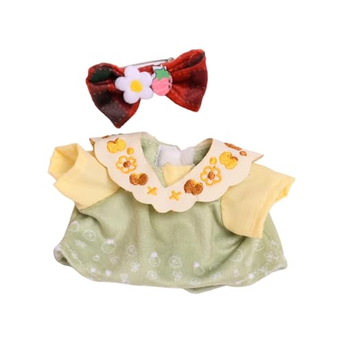 Oshhni 15 cm Puppenkleidung für Kleine Mädchen, Zauberhaftes Outfit, Kleidungsset von Oshhni