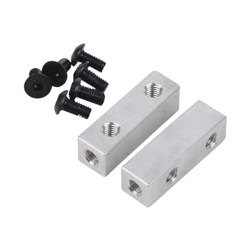 Oshhni 2 stück RC Servo Halterung Aluminium Servo Bleibt DIY ACCS mit Schrauben fürfür 1:10 CW01, Silber von Oshhni