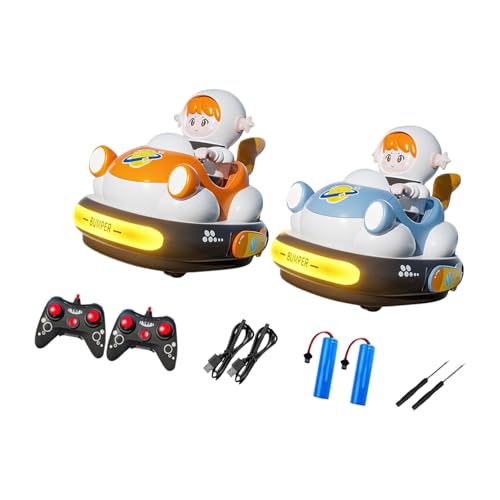 Oshhni 2 x RC Speed Autos, RC Cartoon-Autos für Kinder, Cartoon-Fahrzeugspielzeug für Jungen, Race s Autospielzeug für Kinder ab 6 Jahren von Oshhni