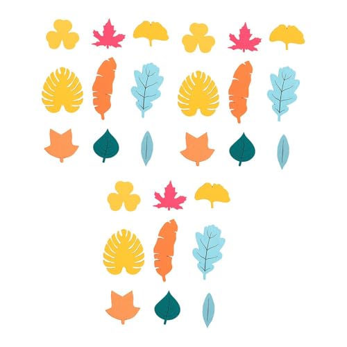 Oshhni 27 x Holzspielzeug zur Blattidentifizierung, frühes Lernspielzeug zur Farb- und Formsortierung für Jungen und Mädchen Oshhni 27 x Holzspielzeug zur Blattidentifizierung, frühes Lernspielzeug zur Farb- und Formsortierung für Jungen und Mädchen von Oshhni