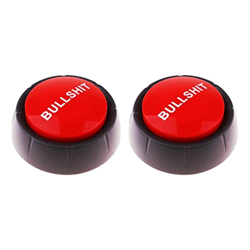 Oshhni 2X 1pc Button Witz Büro Sounds Quiz Antwort Spielzeugzubehör von Oshhni