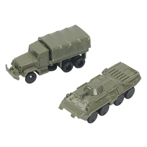 Oshhni 2pcs 1/144 Fahrzeugmodell BTR80 gepanzert von Oshhni