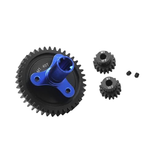 Oshhni 3 Stücke 1/10 RC Slipper Clutch Metall Ersetzen Sie Teile 39/40/41/42/43T für 3S/Kraton -Ausgestoßene Hobby -Auto DIY -Modifizierte Fahrzeuge, 40t 16 17t von Oshhni