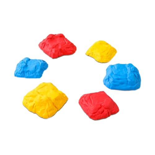 Oshhni 6X Kinder Trittstein Balance Pad Überqueren Fluss Steine Gleichgewicht Training Spielzeug Balance Fluss Steine von Oshhni