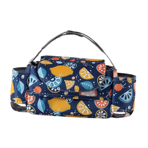 Oshhni Aufbewahrungstasche für Kinderwagen, Kinderwagen-Abdeckung, Baby-Handtasche für Kinderwagen, Reisetasche für unterwegs, Frucht von Oshhni