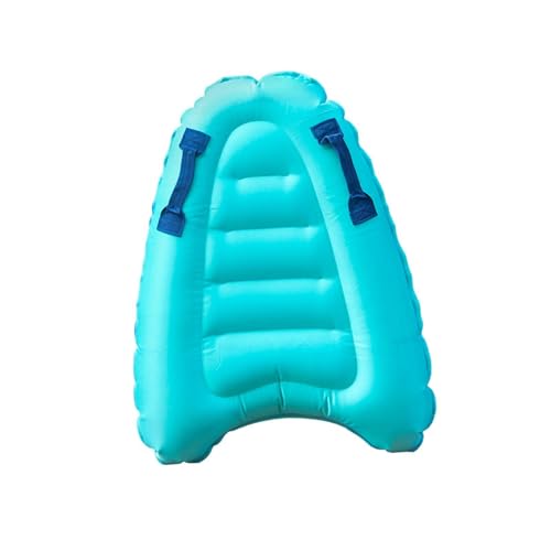 Oshhni Aufblasbares Surfbrett Surfbrett Aufblasbares Wasserschwimmer Surf Kickboard für den Sommer, Blau von Oshhni